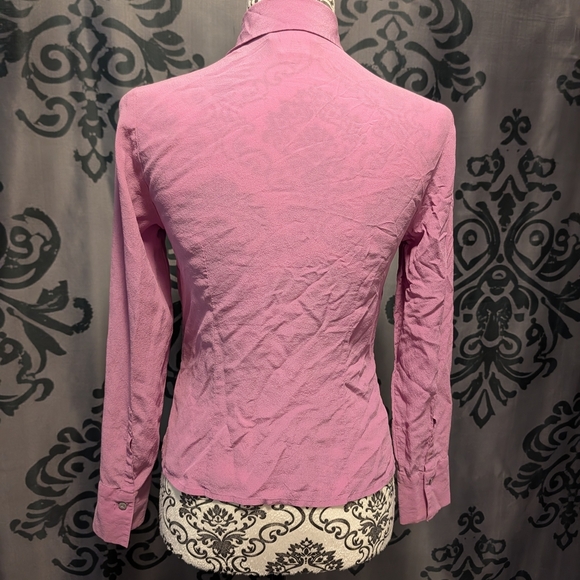 Vintage 80s/90s H&M (Hennes) 100% Silk Blouse - Picture 2 of 4